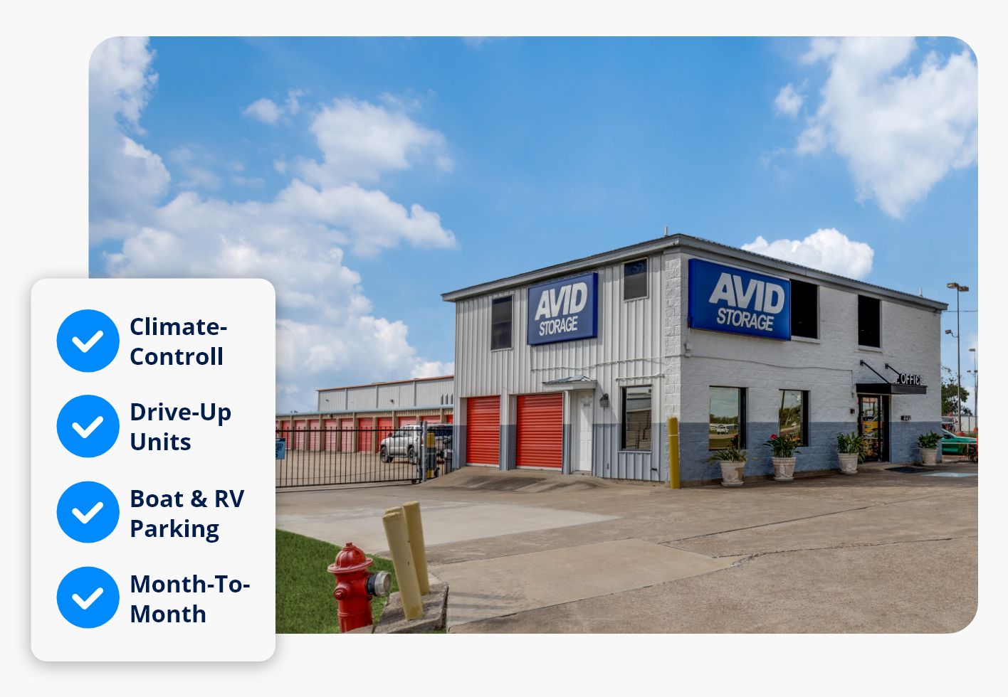 avid Storage Alvin, Texas Location Photo 
