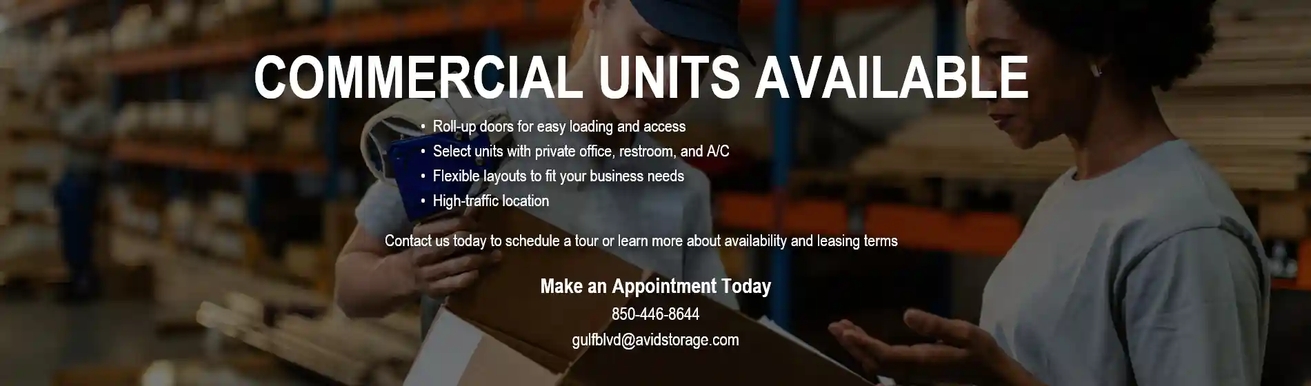 Commercial Warehouse Flex Spaces