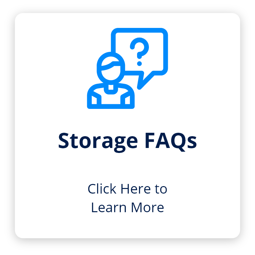 Storage FAQs