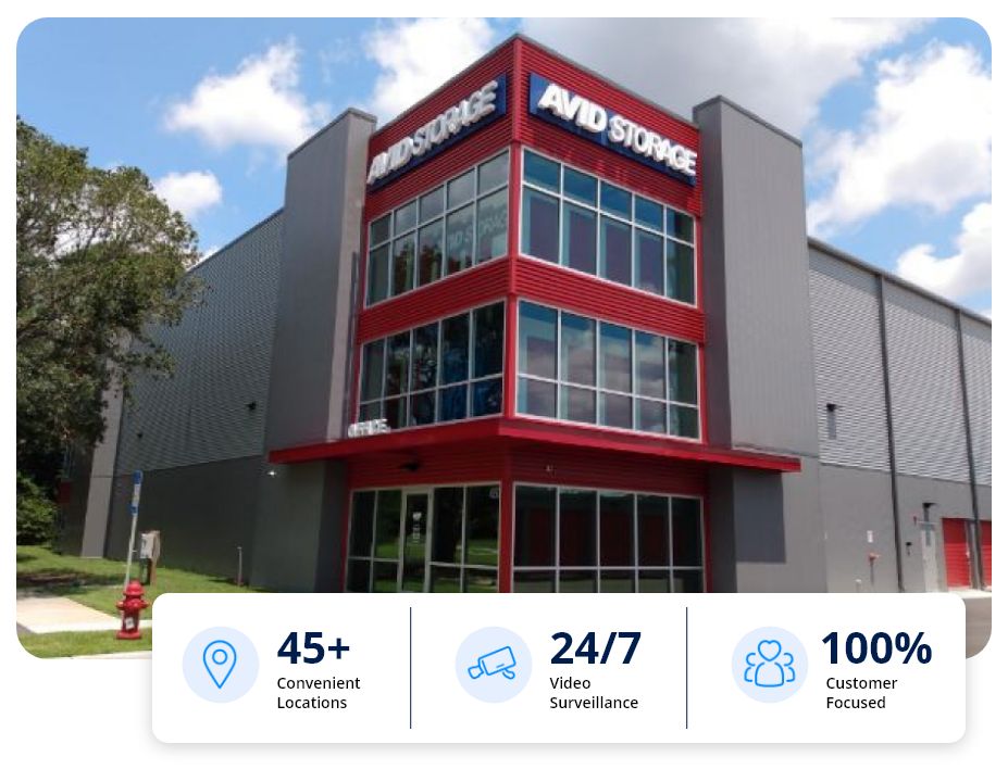 avid Storage Destin, Florida Location Image. 