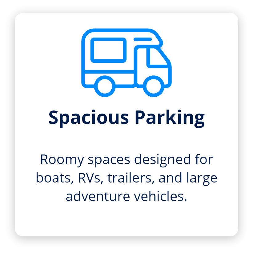 spacious parking