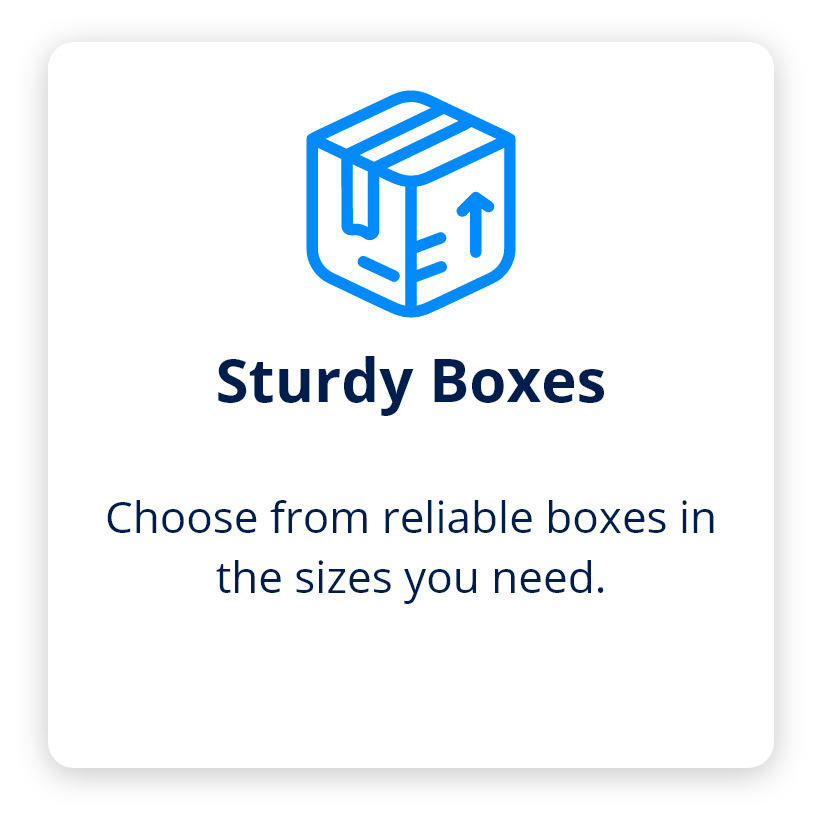 sturdy boxes
