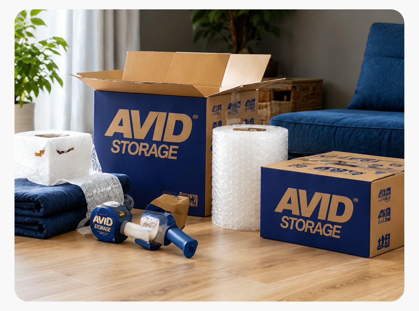 avid Storage Moving Supplies.